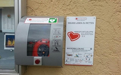 Defibrillator Salzstetten Gemeindehaus Hauptstrasse