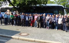 Gruppenfoto Von Altan Bus