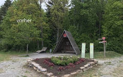 Vorherherzhütte Am 02.05.2020