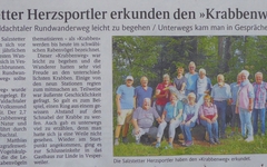 Wanderung Krabbenweg Schwabo 08.09.2022